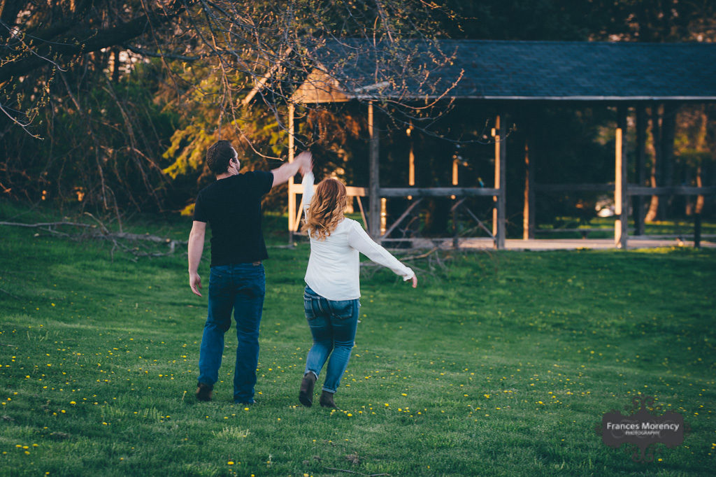 Lifestyle engagement photographer at sunset tottenham-country-engagement-8099