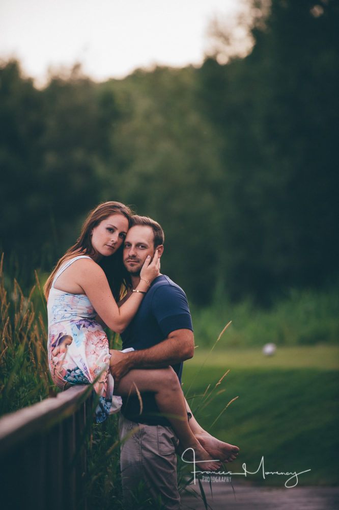 journalistic engagement photography at golf course bridge Collingwood Wedding Photographer-6940