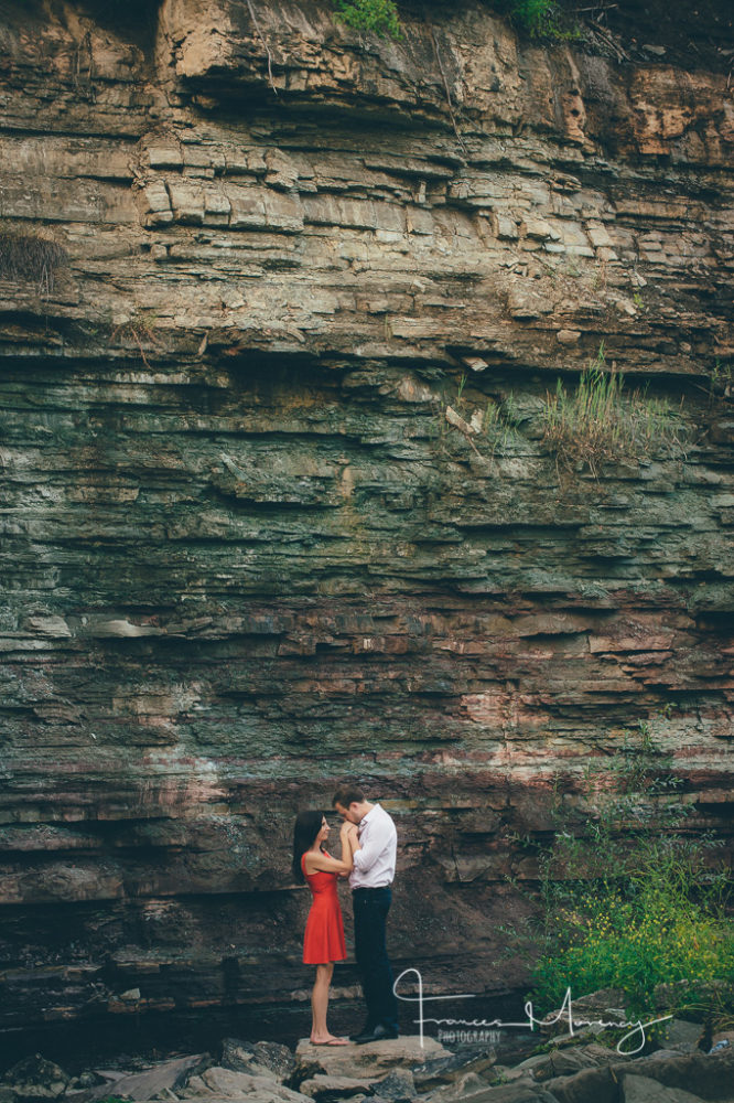 Albion Falls engagement photography in Hamilton Collingwood Wedding Photographer-7740