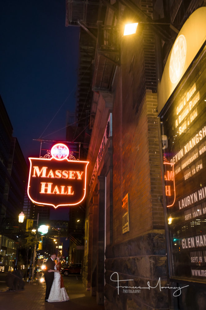 Massey Hall wedding portrait in Toronto Massey Hall Wedding Photographer-6320