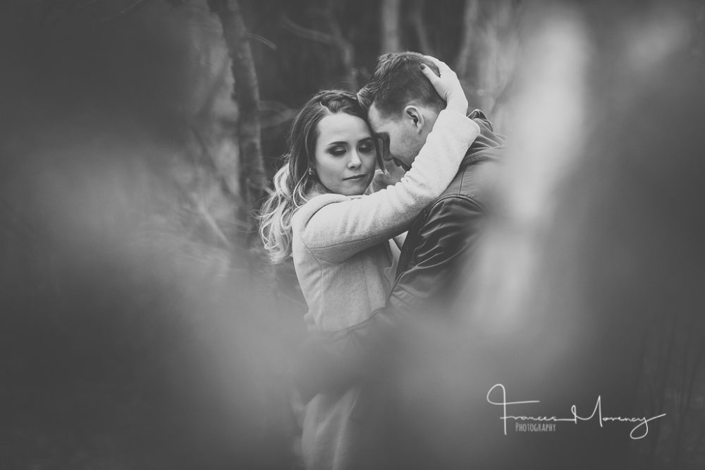 Caledon Engagement Photographer with dogs. Unposed Lifestyle Engagement Photographer