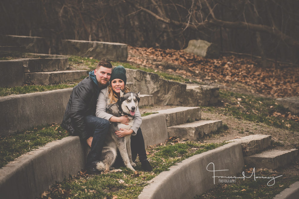 Unposed Lifestyle Engagement Photographer Unposed High Park Engagement with Dog