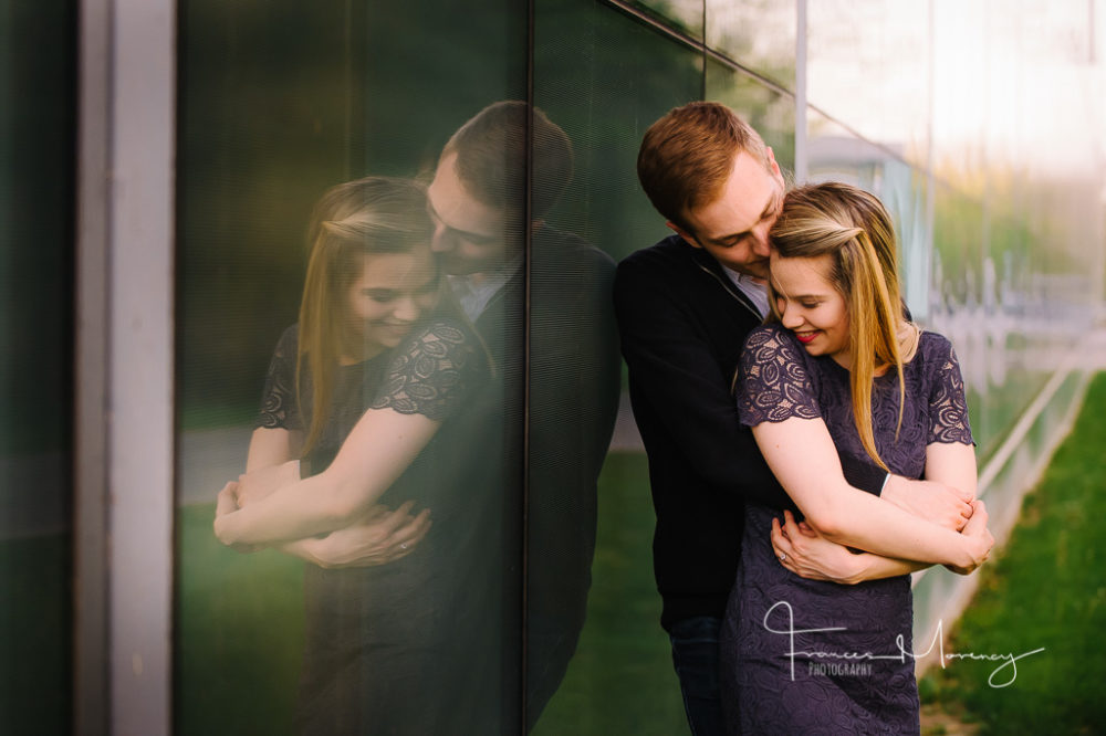 Journalistic engagement photography in a classy location