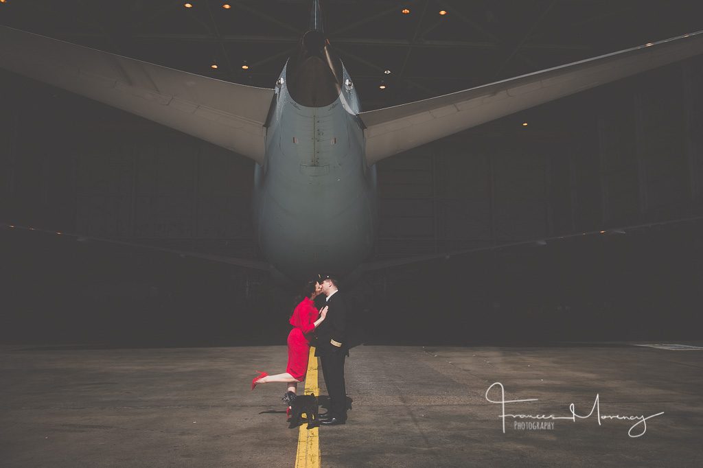 Toronto Aircraft Engagement Photographer Airplane Engagement Photography