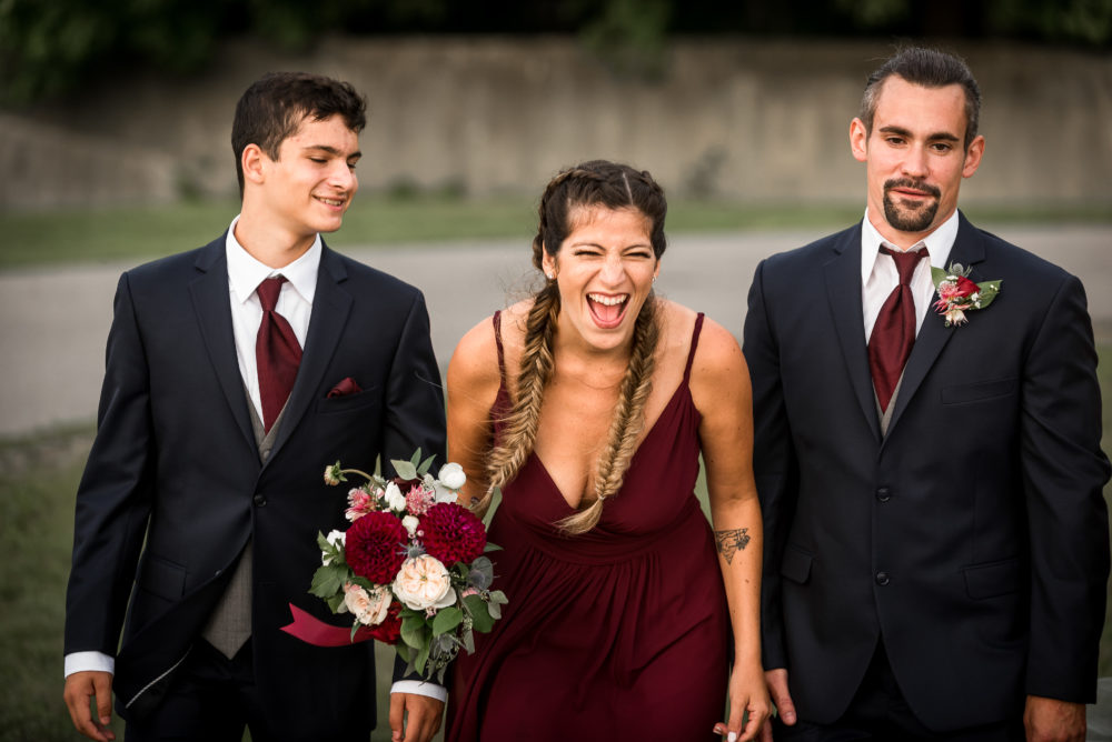 candid photograph of wedding party candid photograph of wedding party