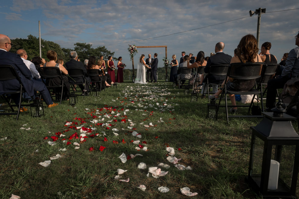 flower petals in the aisle flower petals in the aisle