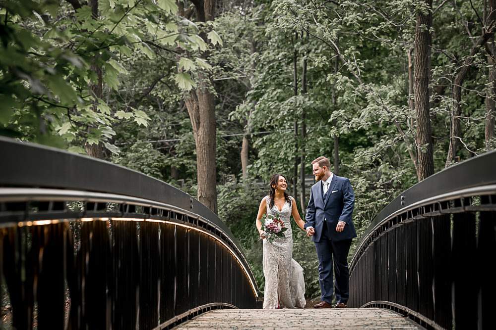 bride groom portraits at Ancaster Mill