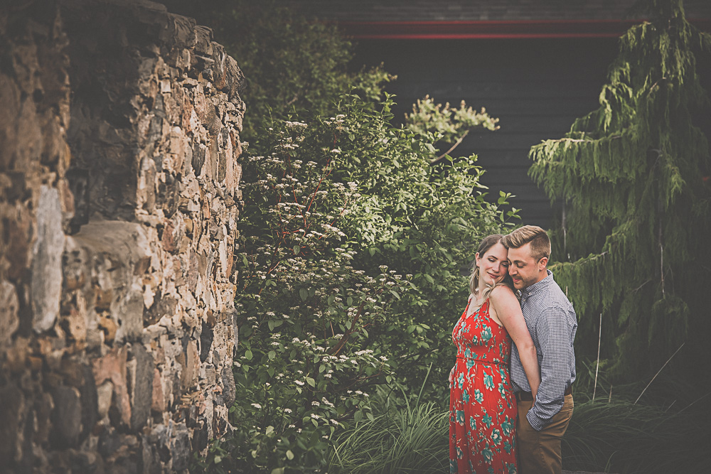 engagement session at winery