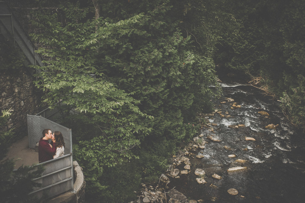 Belfountain engagement photo