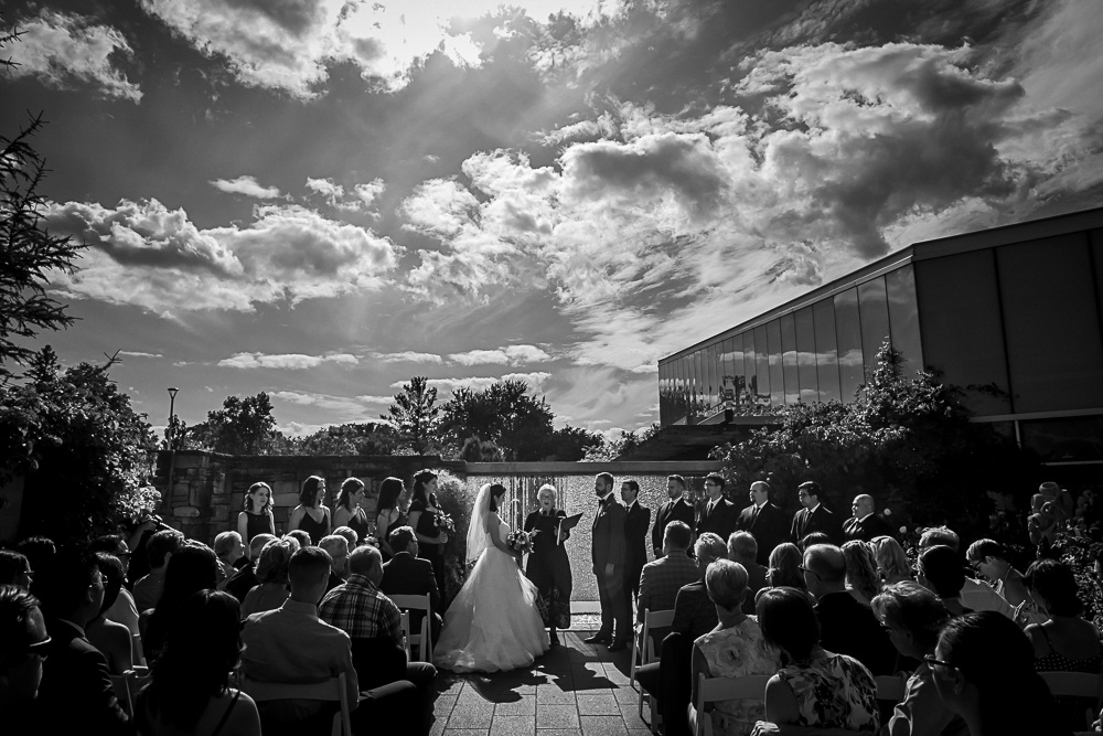 Botanical Gardens Wedding Ceremony