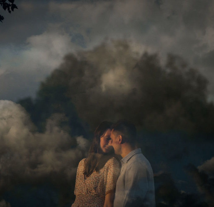 Downtown Engagement Photography